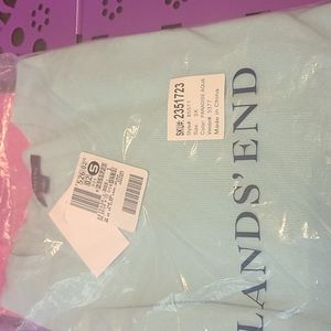 Lands End Long Sleeve 100% cashmere jewel neck